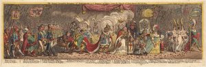 The Grand Coronation Procession of Napoleon the 1st Emperor of France, from the Church of Notre-Dame