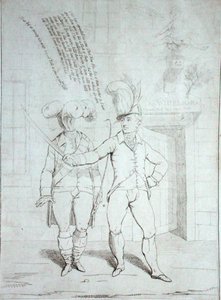 The Thunderer by James Gillray