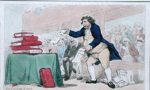 The Word Eater by James Gillray