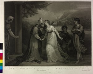 Caleb and His Daughter Achsah by James Godby