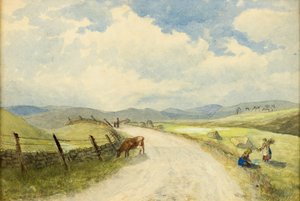 In Glenshee by James Guthrie Orchar