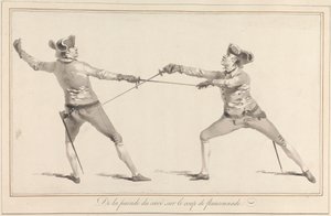 From the Parade of the Cavé on the Coup de Flanconnade by James Gwin