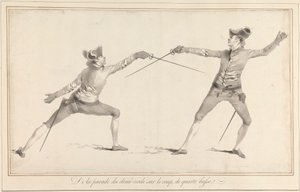 On the Parade of the Half-Circle with the Cut of Low Quarte by James Gwin