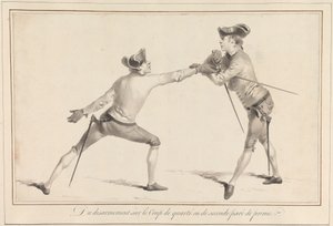 On Disarmament with the Cut of Quarte or Seconde Parried by Prime by James Gwin