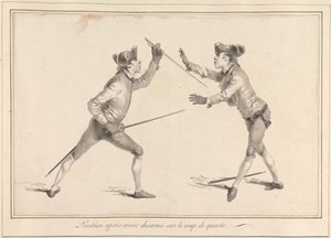 Position After Disarming on the Cut of Quarte by James Gwin