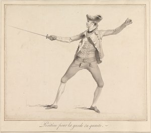 Position for the Guard in Quarte by James Gwin