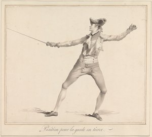 Position for Guard in Tierce by James Gwin