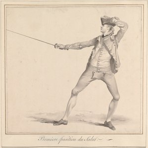 First Position of the Salute by James Gwin
