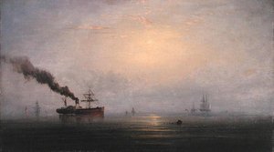 Foggy Morning on the Thames