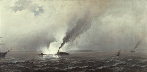 The Monitor and the Merrimac by James Hamilton