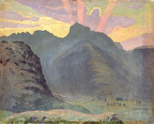 Sunrise in the Lake District, 1915