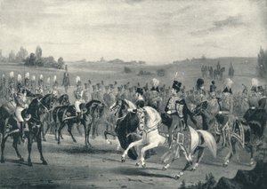 Review of the 1st Life Guards and 8th Hussars, June 4th, 1842 by James Henry Lynch