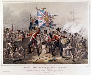 The 18th (Royal Irish) Regiment of Foot. At the Storming of Amoy