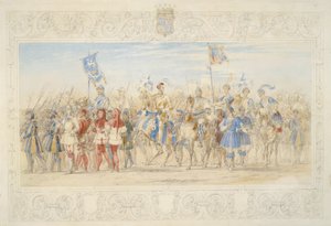 Archibald William Montgomerie, Earl of Eglinton, Lord of the Tournament by James Henry Nixon