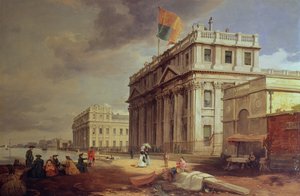 Greenwich Hospital, 1842 by James Holland