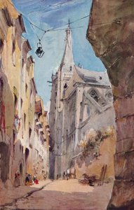 The Church of St. Séverin, Paris by James Holland