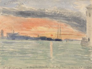 The Zattere, Sunset