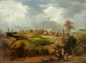 Oldham from Glodwick by James Howe Carse