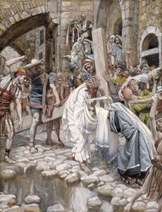 A Holy Woman Wipes the Face of Jesus, illustration for The Life of Christ by James Jacques Joseph Tissot
