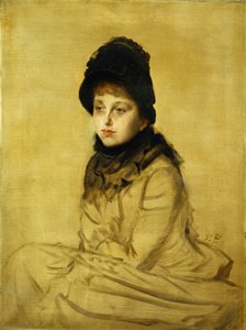 Portrait of Kathleen Newton by James Jacques Joseph Tissot