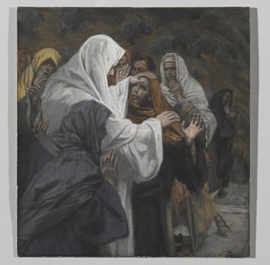 Address to Saint Philip, illustration from The Life of Our Lord Jesus Christ