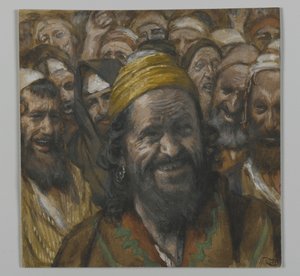 Barrabbas, illustration from The Life of Our Lord Jesus Christ