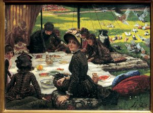 Breakfast on the Grass by James Jacques Joseph Tissot