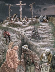 Eloi Eloi Lama Sabacthani, illustration for The Life of Christ by James Jacques Joseph Tissot