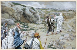 Get Thee Behind Me, Satan, illustration for The Life of Christ, c.1886-94