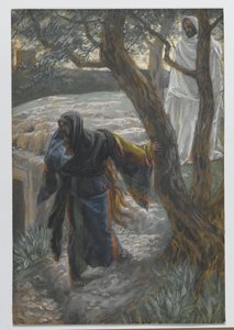 Jesus Appears to Mary Magdalene, illustration from The Life of Our Lord Jesus Christ