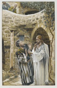 Jesus Heals a Mute Possessed Man, illustration from The Life of Our Lord Jesus Christ by James Jacques Joseph Tissot