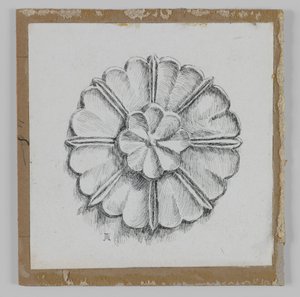Judaic ornament, illustration from The Life of Our Lord Jesus Christ by James Jacques Joseph Tissot