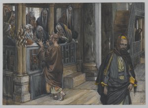 Judas Goes to the Find the Jews, illustration from The Life of Our Lord Jesus Christ