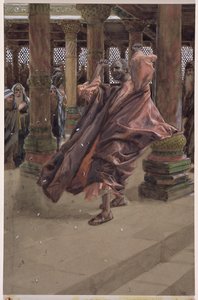 Judas Repents and Returns the Money, illustration for The Life of Christ by James Jacques Joseph Tissot