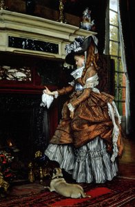 La Cheminee by James Jacques Joseph Tissot