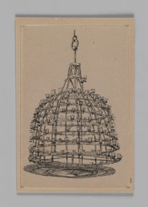 Lamp from the Mosque of El-Aksa, illustration from The Life of Our Lord Jesus Christ by James Jacques Joseph Tissot