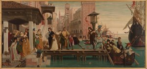 The Departure of the Prodigal Son by James Jacques Joseph Tissot