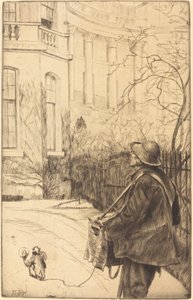The Organ Grinder by James Jacques Joseph Tissot