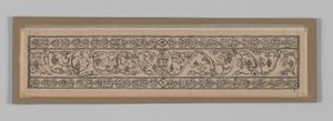 Metal ornament taken from the Mosque of Es-Sakra, from The Life of Our Lord Jesus Christ by James Jacques Joseph Tissot