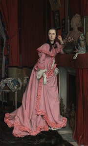 Portrait of the Marquise de Miramon, née, Thérèse Feuillant by James Jacques Joseph Tissot