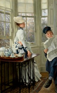 Reading the News, 1874