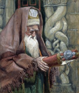 Simeon, illustration for The Life of Christ by James Jacques Joseph Tissot