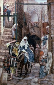 St. Joseph Seeks Lodging in Bethlehem by James Jacques Joseph Tissot