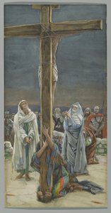 Stabat Mater. Woman Behold Thy Son, illustration for The Life of Christ by James Jacques Joseph Tissot