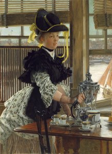 Tea by James Jacques Joseph Tissot