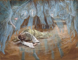 The Agony in the Garden, illustration for The Life of Christ, c.1886-94