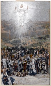 The Ascension from the Mount of Olives, illustration for The Life of Christ by James Jacques Joseph Tissot