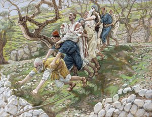 The Blind Leading the Blind, illustration for The Life of Christ, c.1886-94
