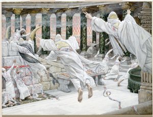 The Dead appear in the Temple, illustration for The Life of Christ, c.1886-96 by James Jacques Joseph Tissot