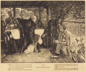 The Fatted Calf by James Jacques Joseph Tissot